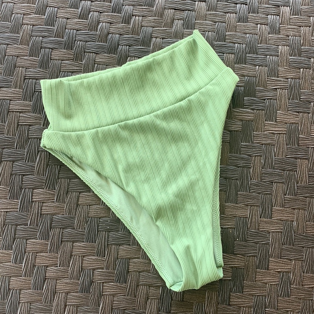 Aerie High Waisted Swim Bottom | xs